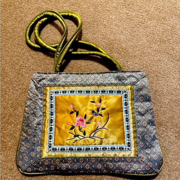 Fashion express original silk handbag - Picture 1 of 5